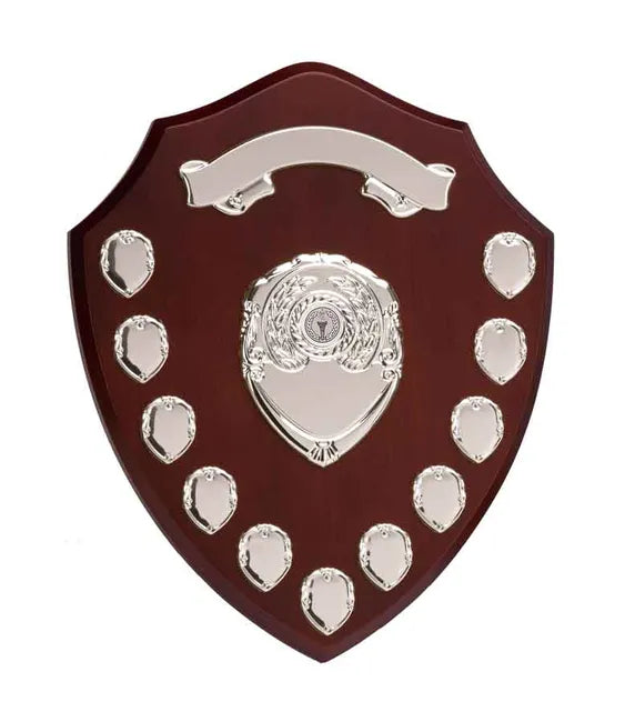 Wooden presentation shield