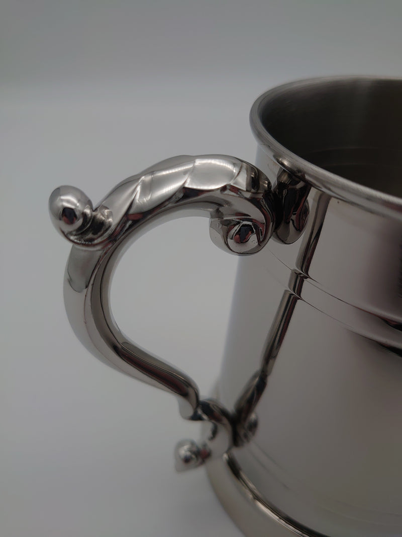 Polished Georgian Handle Tankard - Cutting Edge Engravers